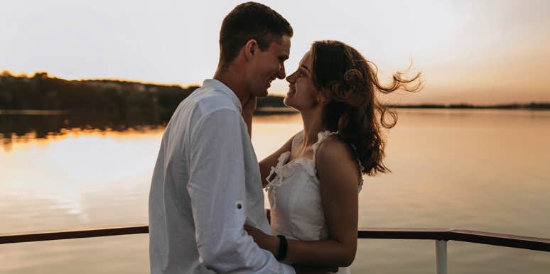 My Perfect Facebook Posts Fooled Everyone About Our Marriage — Even Me couple hugging on boat