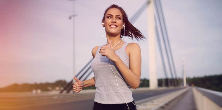 I Was In A Mental Health Hospital: The Exercise That Changed My Life for the Better woman jugging