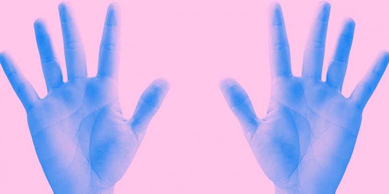 What The Mystic Cross Means In Palmistry & How To See If You Have One mystic cross on palms