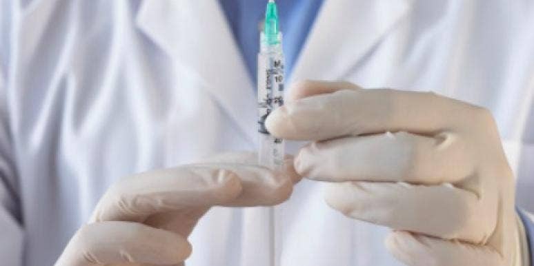 birth control needle doctor with needle