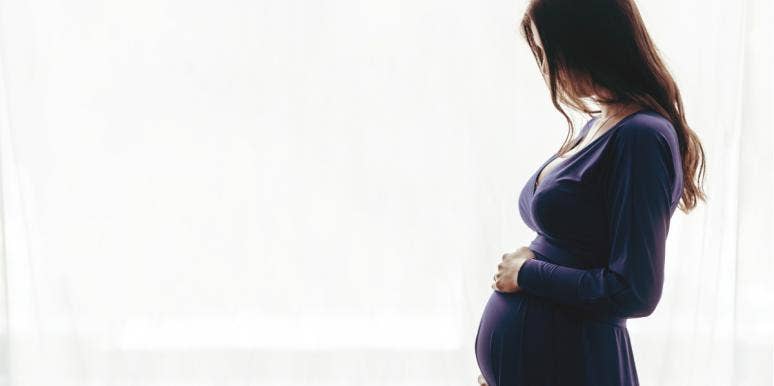 Why I Never Want A Daughter pregnant woman dressed in purple