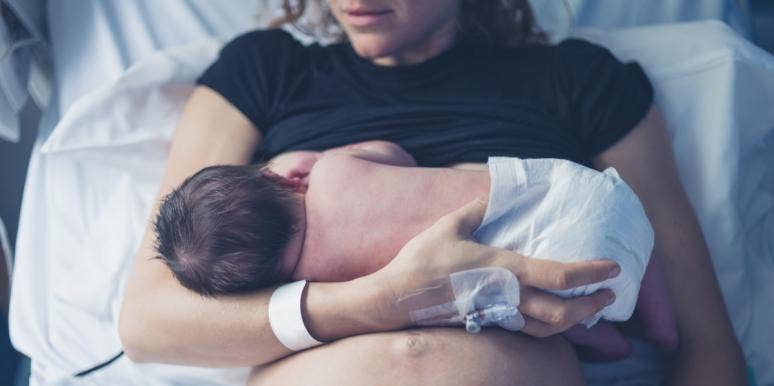 New Motherhood Wrecked Me mother holding newborn baby