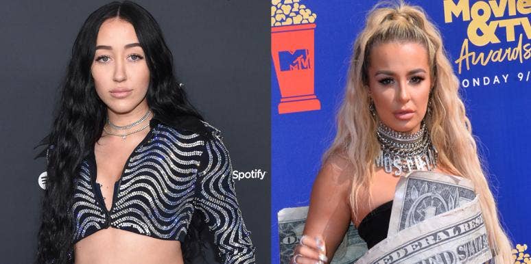 Noah Cyrus and Tana Mongeau Noah Cyrus and Tana Mongeau