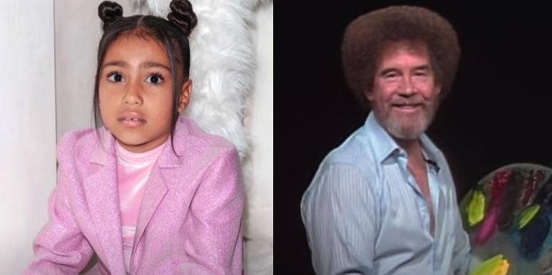 North West and Bob Ross North West and Bob Ross