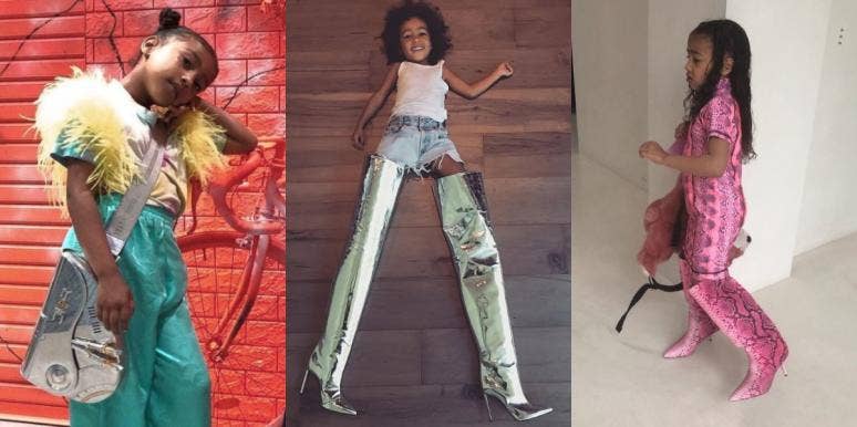 5 Expensive Things North West Has Borrowed From Kim Kardashian's Closet North West