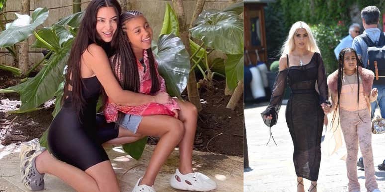 Kim Kardashian Slammed For North West’s Corset Top At Wedding Party Kim Kardashian, North West