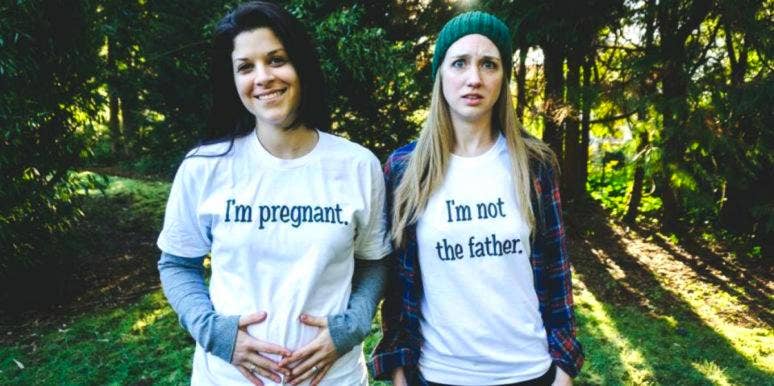 I'm Not The Birth Father Of My Wife's Baby ... On Purpose photo of author and her wife