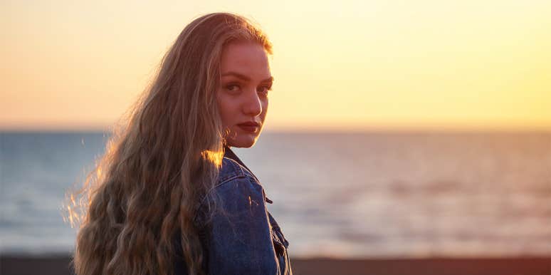 I’m Not Scared Of Death, But I Can’t Stop Asking This One Question woman looking in sunset
