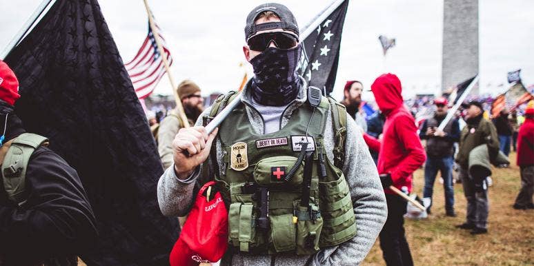 Who Are The Oath Keepers And What Do They Believe In? Participant in the Jan 6 Capitol riots