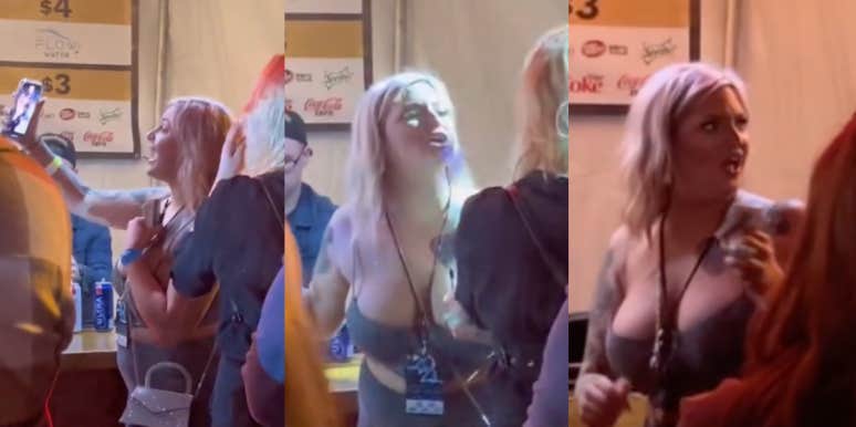 Woman Justifies Cutting Line — 'I'm Obnoxiously Beautiful' Screenshots of altercation between influencer and the woman she cut in front of