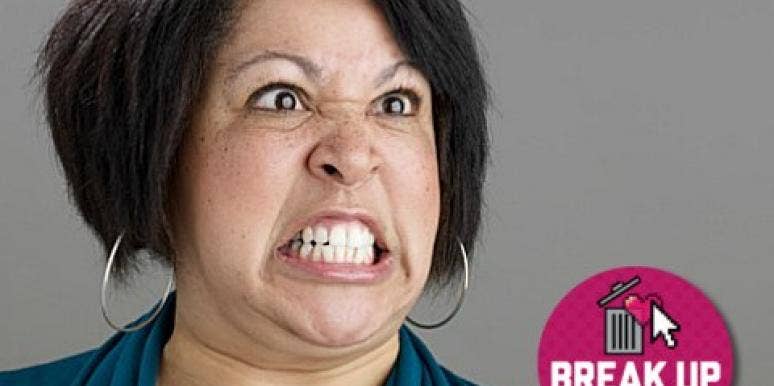Can you let go? angry black woman
