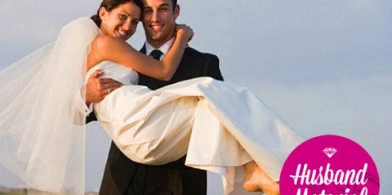 Is your guy husband material? beach wedding