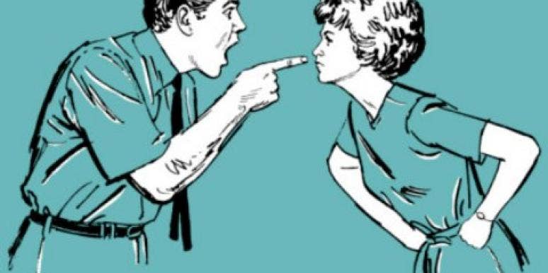 Do you make these mistakes? old timey couple argument