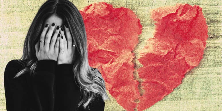 The One Lesson That No One Can Help You Learn heartbroken woman