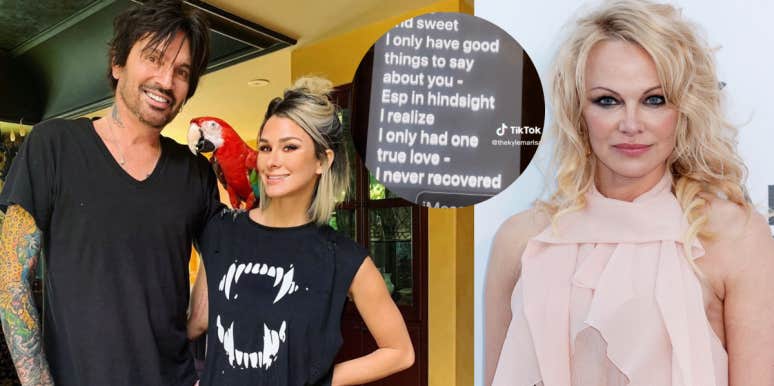Fans Believe Brittany Furlan Leaked Messages Pamela Anderson Allegedly Sent Tommy Lee Declaring Him Her 'One True Love' Brittany Furlan, Tommy Lee, Pamela Anderson
