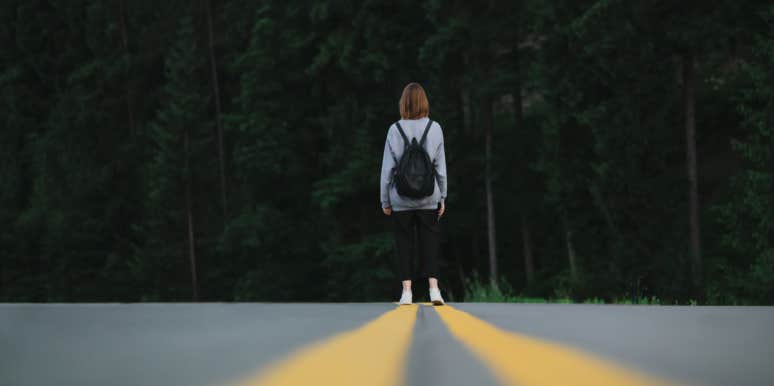 Some People Never Change — And That's Exactly Why I Left woman walking away