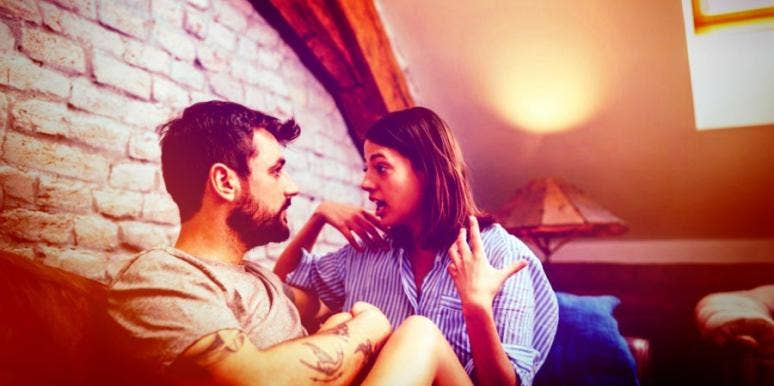 If You Notice These 5 Habits In Your Relationship, Your Communication Skills Need Serious Work man and woman discussing things