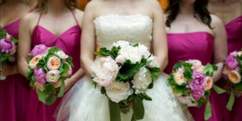 bride and bridesmaids bride and bridesmaids