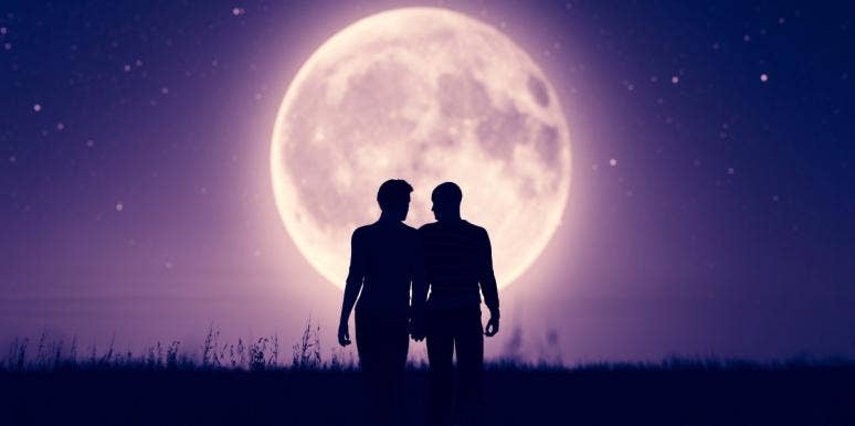 Planet Meanings In Astrology & How They Affect Each Zodiac Sign two men holding hands in front of the moon