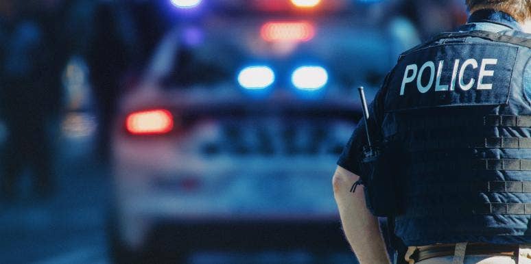 Virginia Police Officers Protected Sex Trafficking Ring In Exchange For Free Sex With Trafficked Women policeman with police car in the background