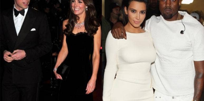 The Royal Baby Vs. The Kimye Baby The Royal Baby Vs. The Kimye Baby