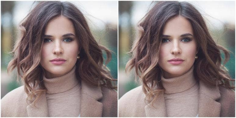 professional values double image of professional-looking woman