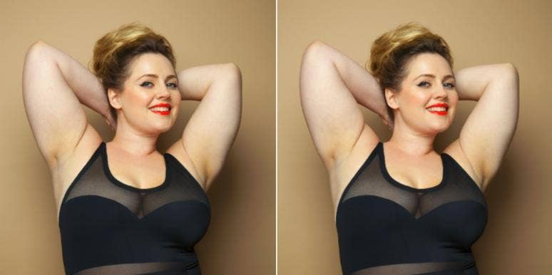 Why Are My Nipples Puffy? Causes & What To Do smiling woman in a bra