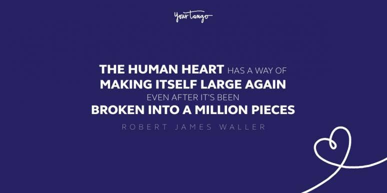 robert james waller quote about healing robert james waller quote about healing