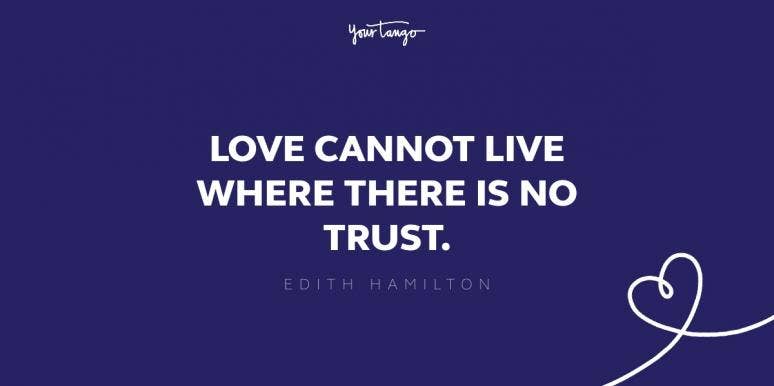 Quotes sayings and love trust No Trust