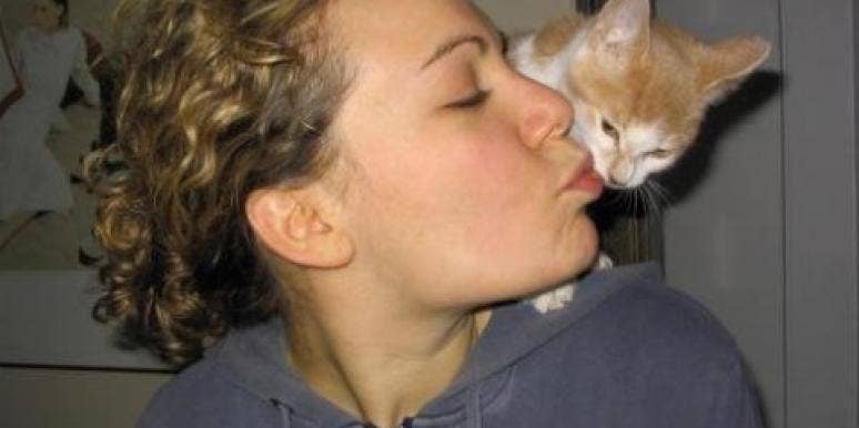 rachel kleinman and cat