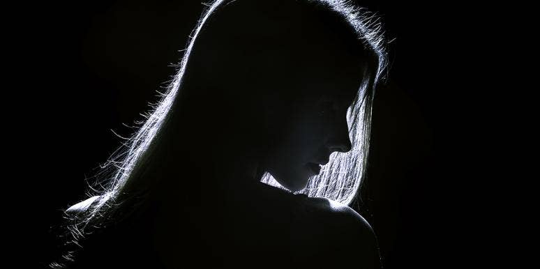 The Devastating Night I Was Raped By An NHL Referee woman in profile shot in black and white