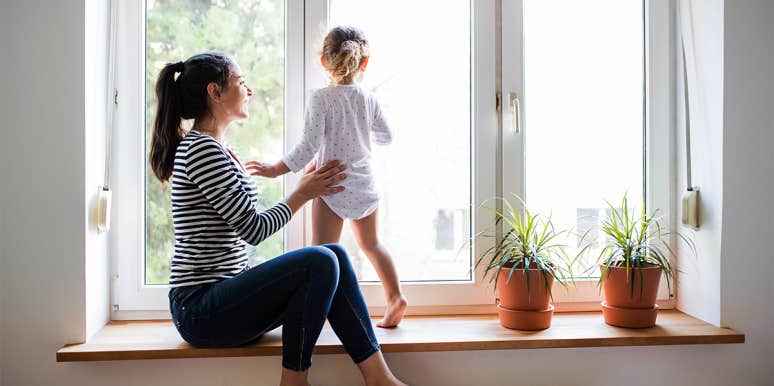 The Real Reason Men Criticize And Nag Their Stay-At-Home Wives mom and toddler at home