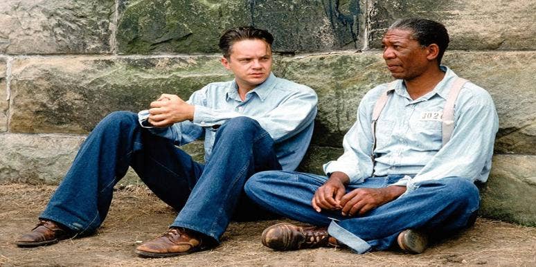 sad woman leaning on hand thinking about shawshank redemption sad woman leaning on hand thinking about shawshank redemption