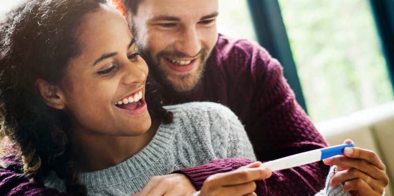 Woman Leaves Fake Pregnancy Test In Her Bedroom To Catch 'Snooping' Mother-In-Law Couple happy with pregnancy news