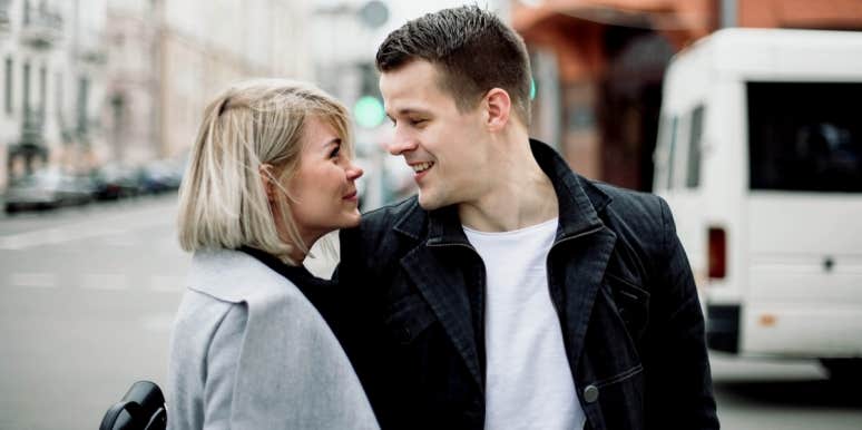 Why I Refuse To Rush Into A Relationship With Someone woman and man flirting