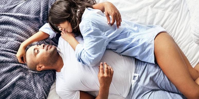 rekindling desire man and woman lying on bed
