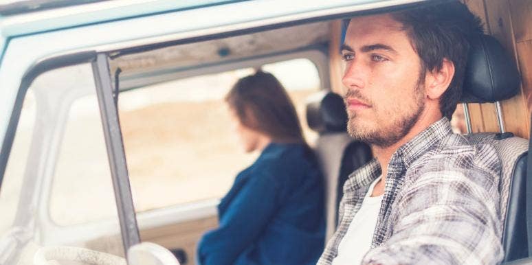 relationship questions man and woman in the car
