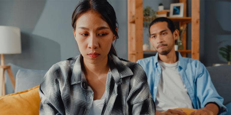 7 Red Flags That Mean You're In Love With The Wrong Person couple arguing