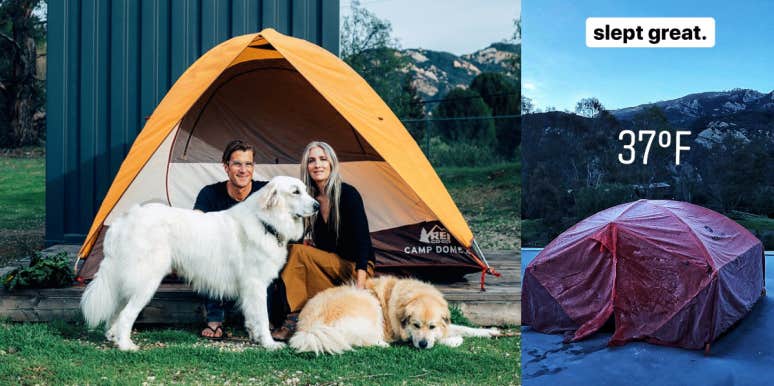 Rich Roll Says Sleeping In A Tent Has Not Hurt His Marriage Rich Roll, Julie Piatt