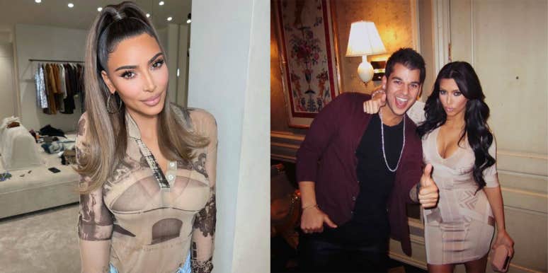 Rob Kardashian hooked up with Kim Kardashian lookalike