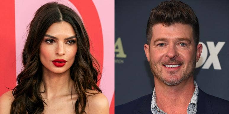Emily Ratajkowski, Robin Thicke Emily Ratajkowski, Robin Thicke