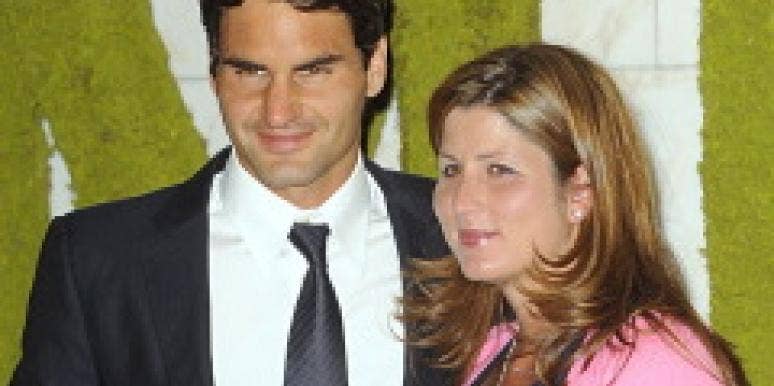 Roger Federer twins Mirka