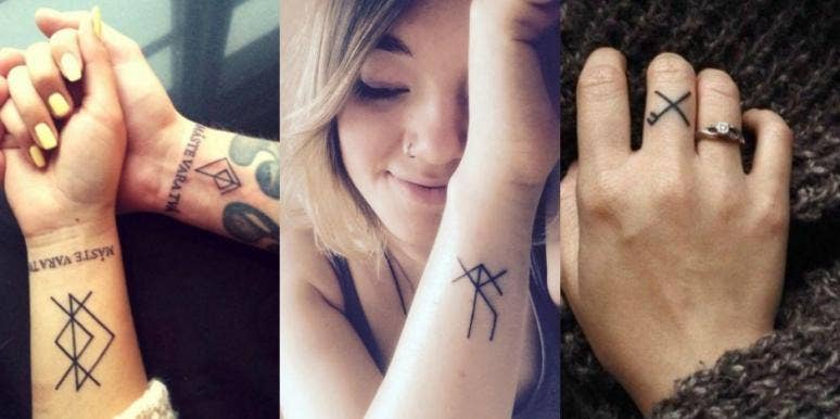 20 Rune Tattoos For Women Using The Viking Elder Futhark That Have Deep  Meanings | YourTango