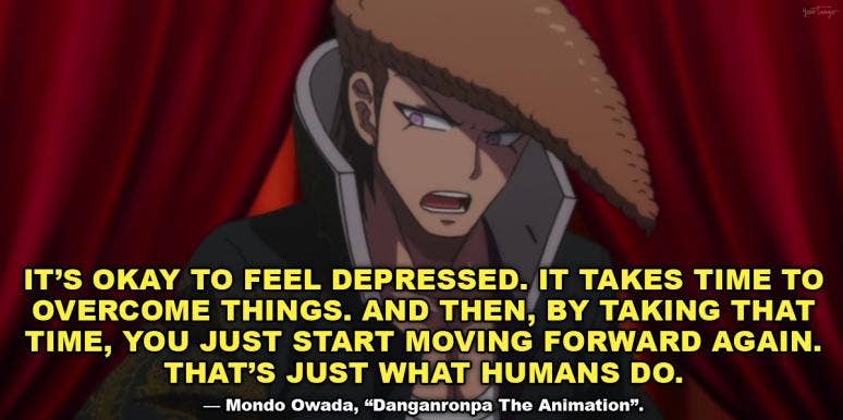 30 Sad Anime Quotes About Heartbreak, Loneliness, Life & Pain Mondo Owada sad anime quote