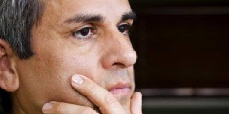 Sad middle-aged man