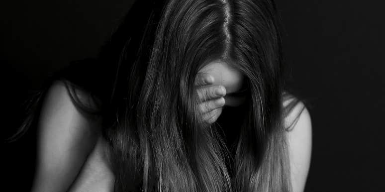 Just Saying 'No' To Sexual Harassment Never Worked For Me upset woman covering face