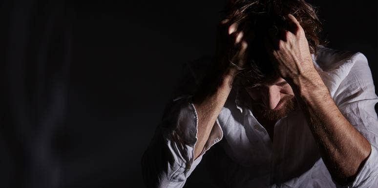 What It's Like To Grow Up Terrorized By A Brother With Schizophrenia man suffering from mental illness