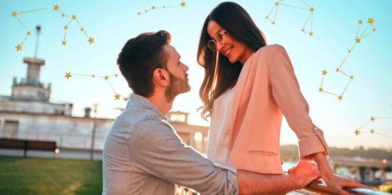 Scorpio Compatibility In Love, Sex & Relationships With Each Sign man talking to woman
