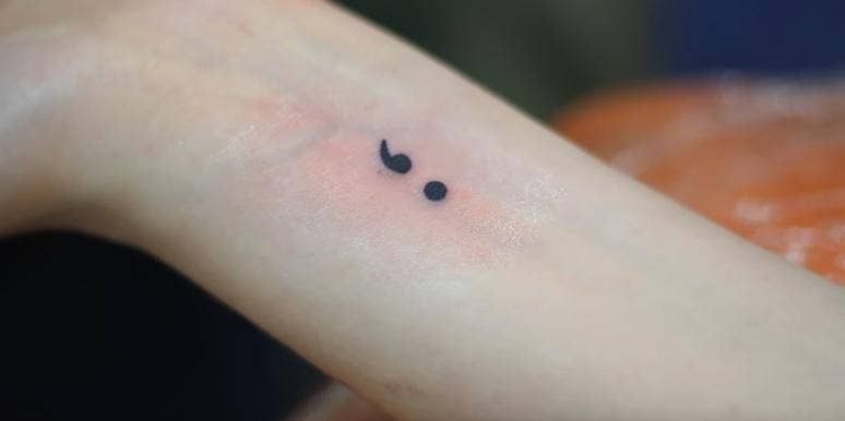 43 Semicolon Tattoo Ideas And The Different Meanings Behind Each Color And Symbol 43 Semicolon Tattoo Ideas And The Different Meanings Behind Each Color And Symbol