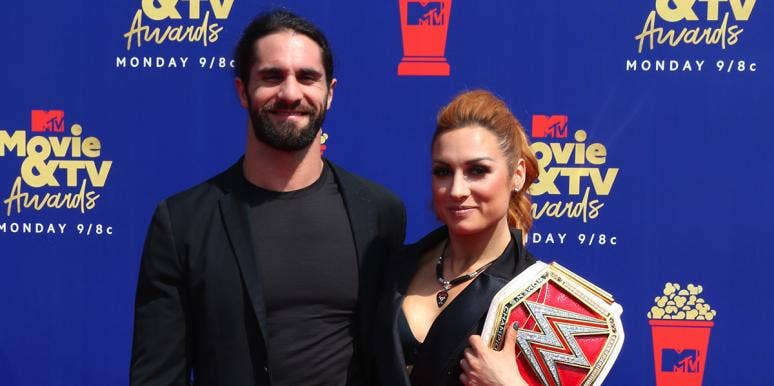 Seth Rollins and Becky Lynch Seth Rollins and Becky Lynch